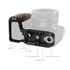 SmallRig Plaque de Montage en L avec Poignée pour en Bois Sony ZV-E10 II 4864