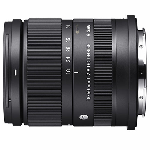 Fujifilm X-T50 boîtier noir + Sigma 18-50mm f/2.8 DC DN Contemporary Fujifilm X