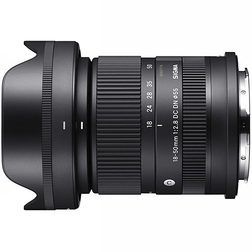 Fujifilm X-T50 boîtier noir + Sigma 18-50mm f/2.8 DC DN Contemporary Fujifilm X