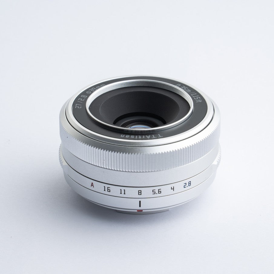TTArtisans 27mm f/2.8 Fuji X Mount Silber