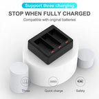 Telesin Charger for 3 batteries for GoPro HERO 9/10/11/12