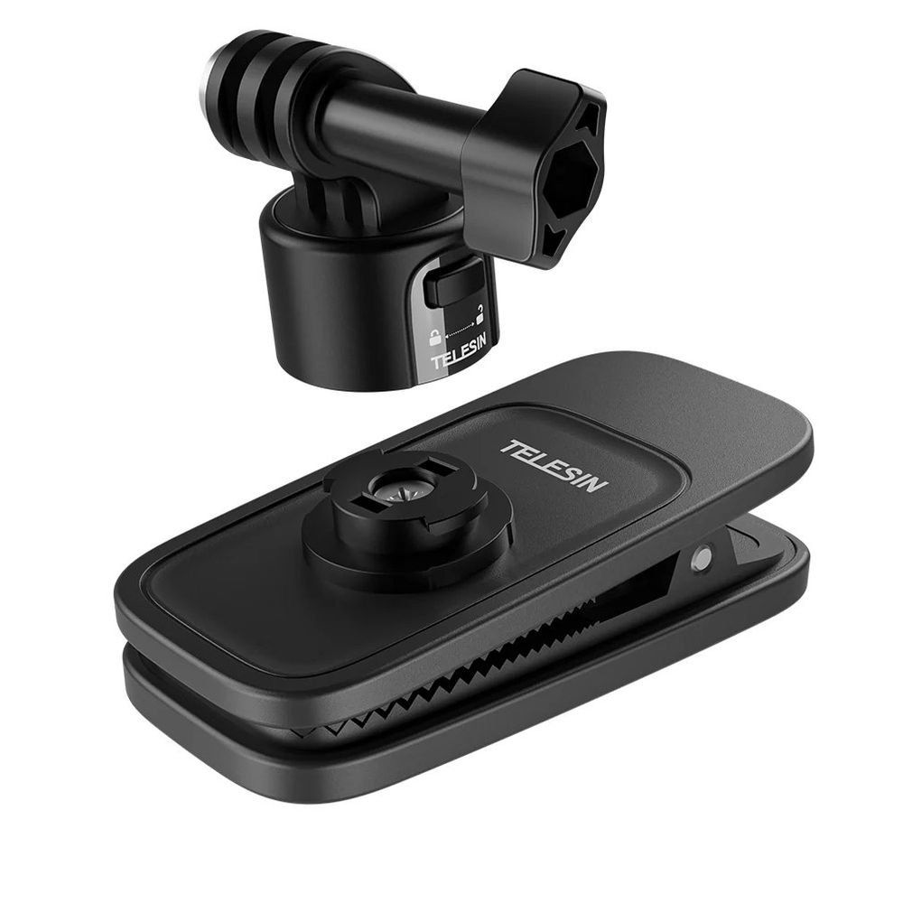 Telesin Quick-Release Backpack Clip für GoPro