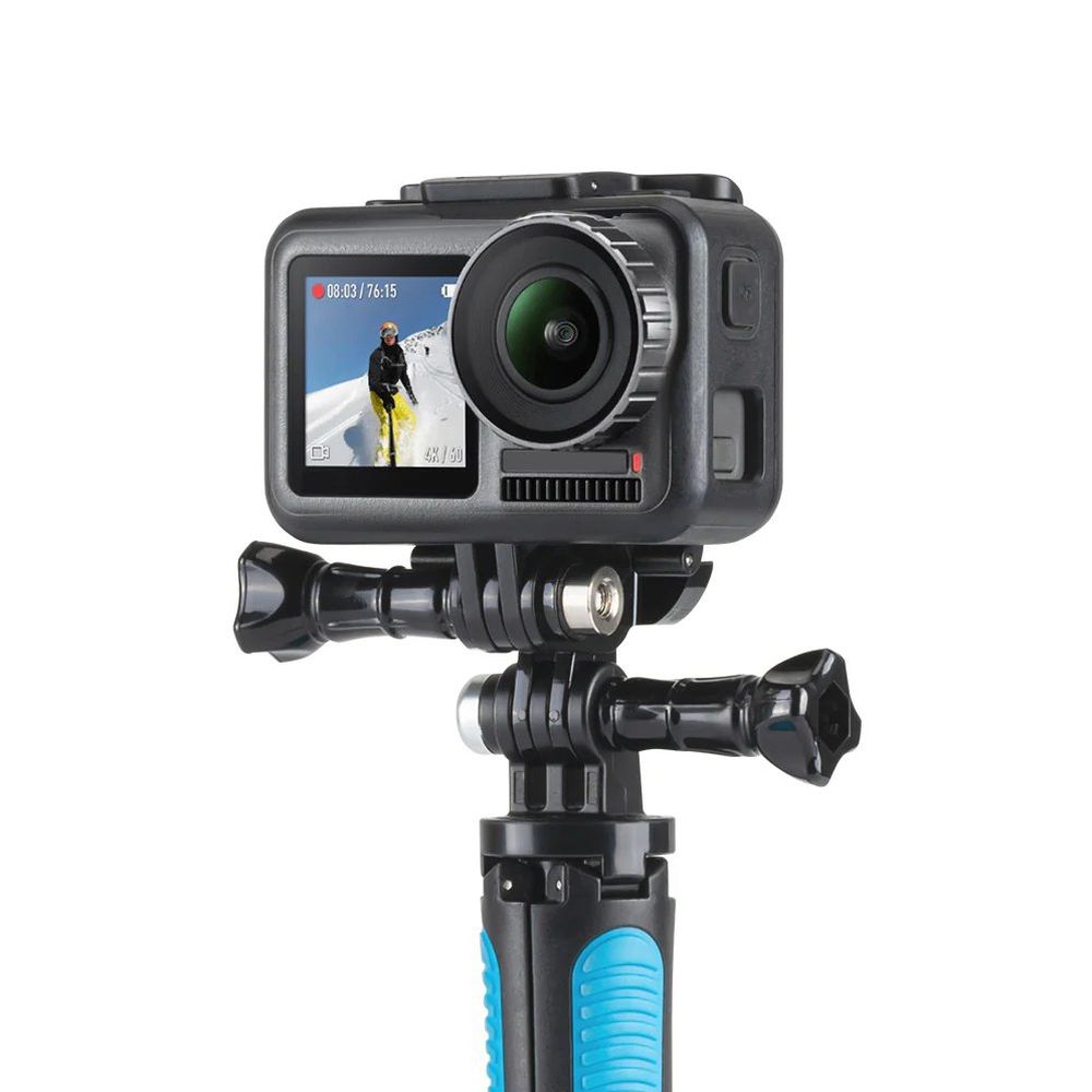 Telesin Dual Action Kamera Mount (regulär + J Hook Buckle)
