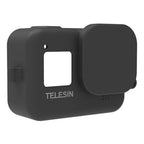 Telesin Schutzhülle Silikon, schwarz für GoPro 8