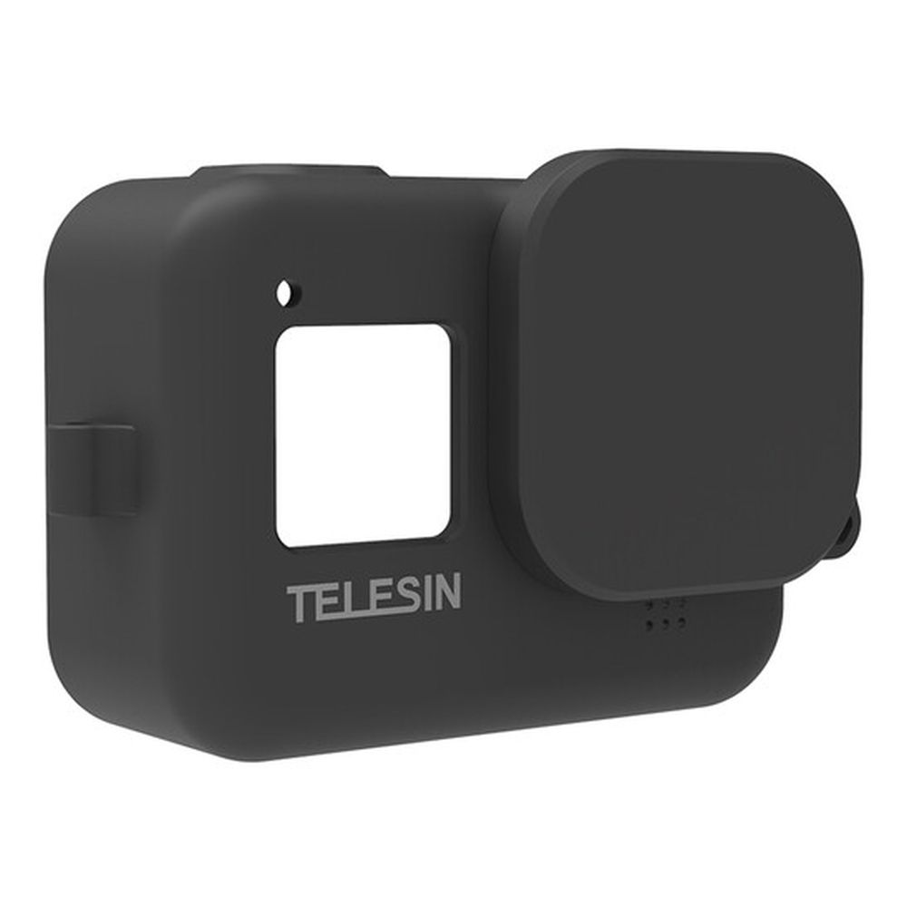 Telesin Schutzhülle Silikon, schwarz für GoPro 8