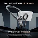 Telesin Neck Monture Magnétique avec MagSafe pour Smartphone, Gris