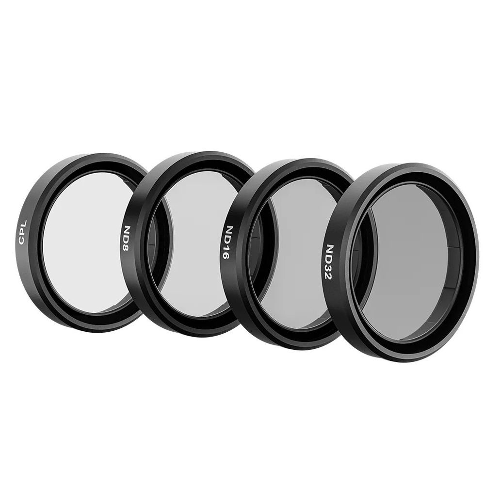 Telesin CPL+ND8/16/32 Objektivfilter Kit 4er-Pack Osmo Action 3/4