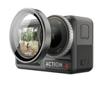 Telesin CPL+ND8/16/32 Objektivfilter Kit 4er-Pack Osmo Action 3/4
