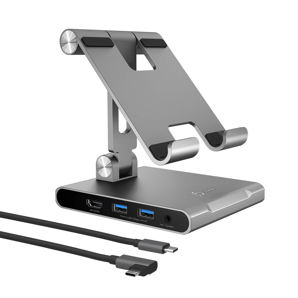 j5create Multi-Angle Stand mit Docking Station