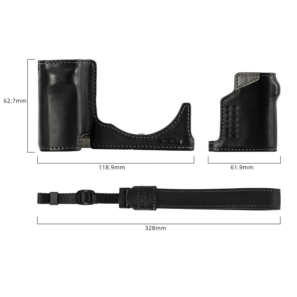 SmallRig en Cuir Étui Kit pour Sony ZV-E10 II (Noir) 4777