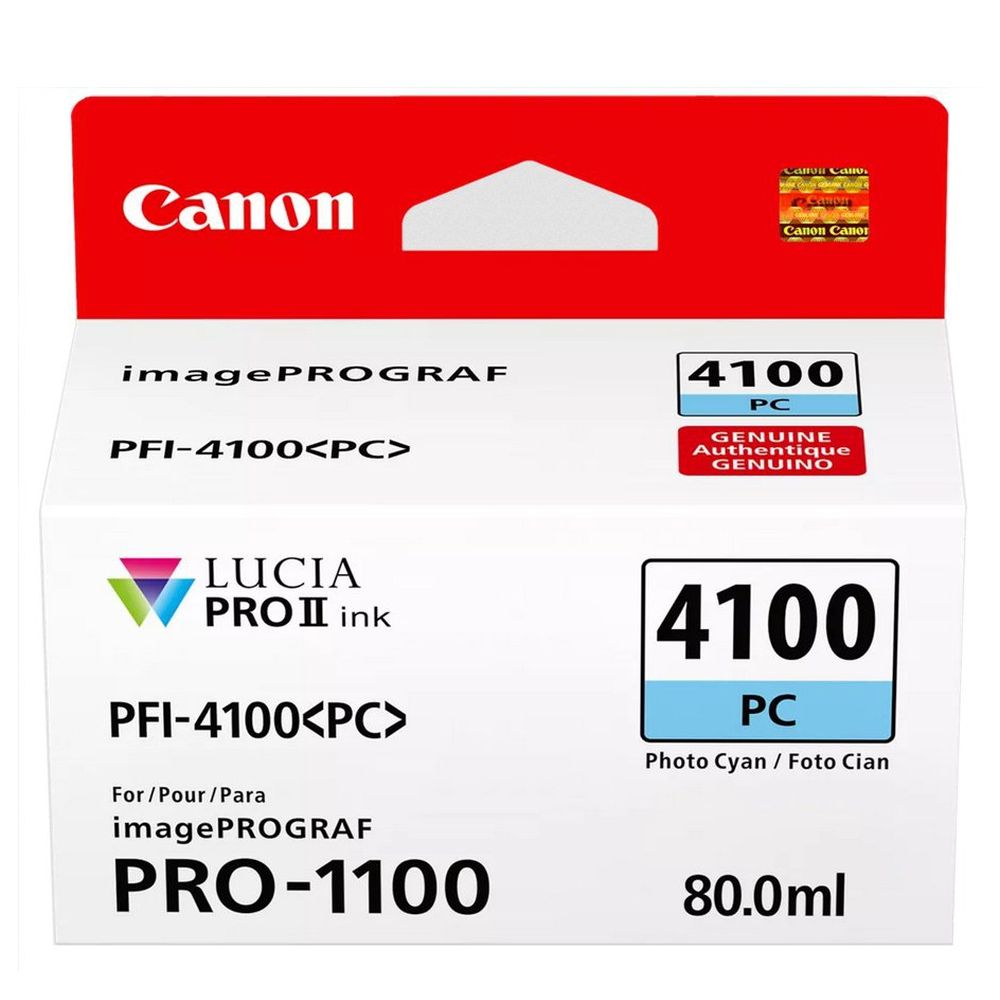 Canon PFI4100 Réservoir d'encre photo cyan