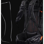 PGYTECH OnePro Flex Sac à Dos 50L (Space Noir) + Insert pour Caméra M