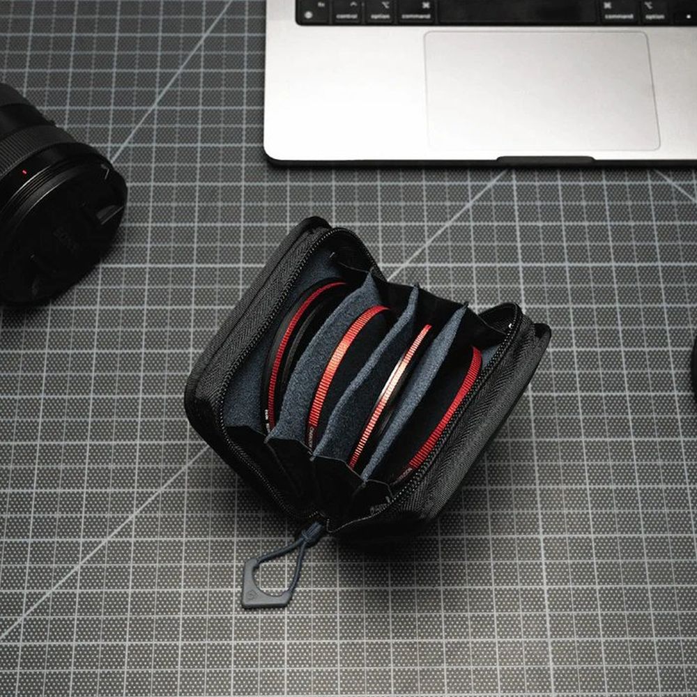 WANDRD Objectif Filtre Étui Aegean Bleu (Étui à Filtre pour Objectif)