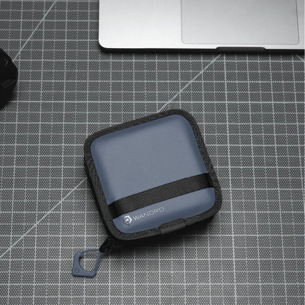WANDRD Objectif Filtre Étui Aegean Bleu (Étui à Filtre pour Objectif)