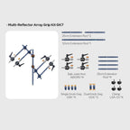 Godox GK7 Multi Réflecteur Array Poignée Kit pour LiteFlow
