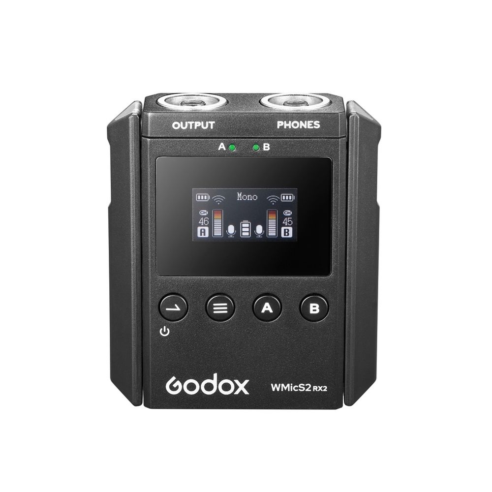 Godox WMicS2 RX2 UHF Récepteur Sans Fil OUTLET