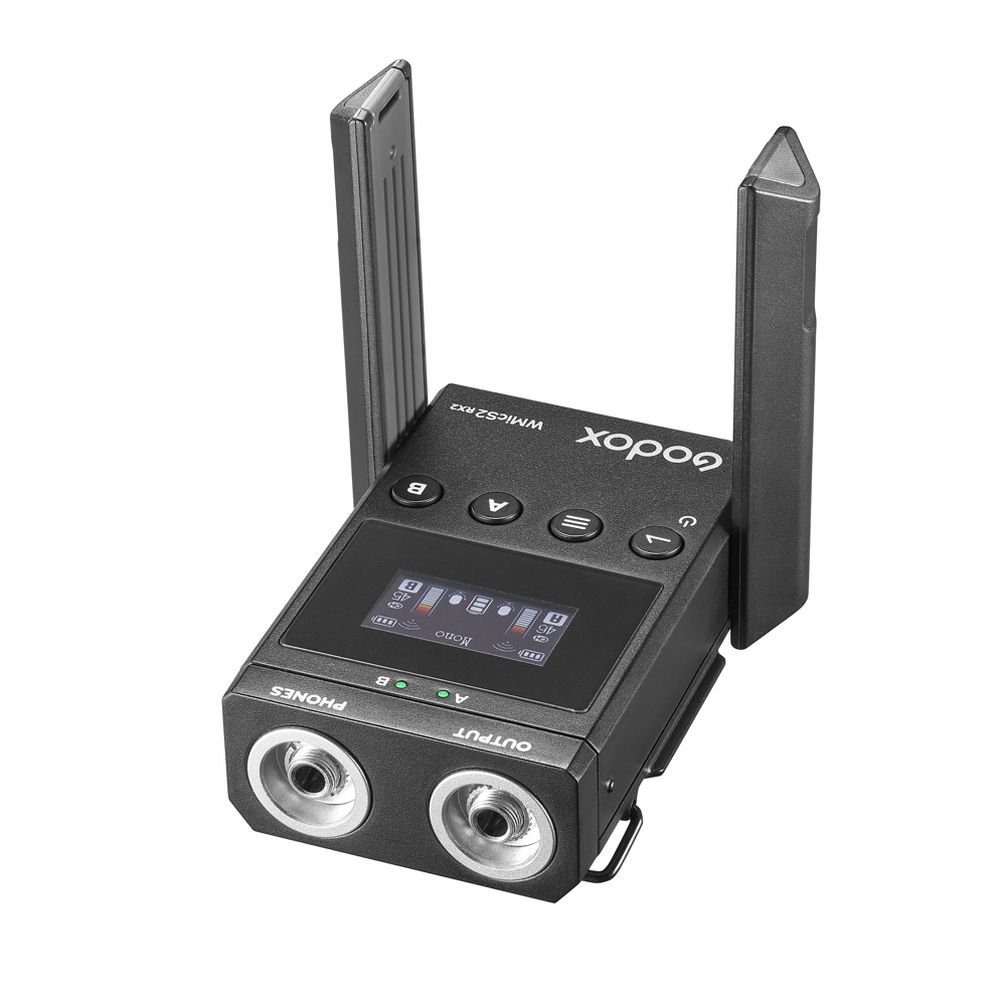 Godox WMicS2 RX2 UHF Récepteur Sans Fil OUTLET
