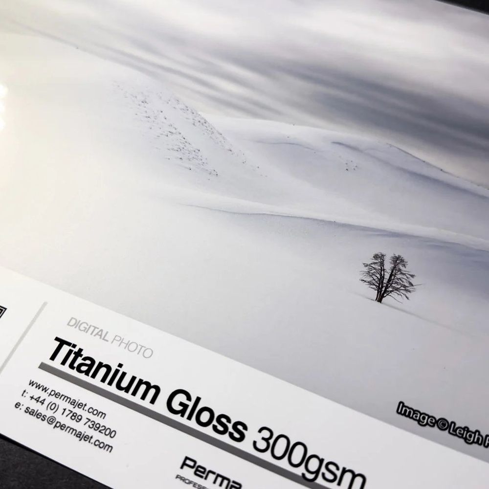 PermaJet PJ24912 Titanium Gloss Metallic A4 25 Feuilles
