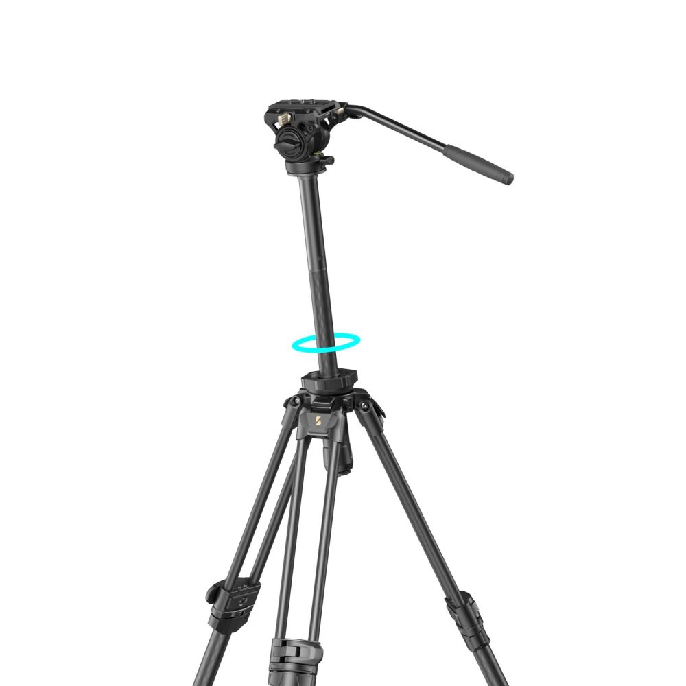 SmallRig Lightweight Video Carbon Fiber Dreibeinstativ Kit AD-50 Pro 4420