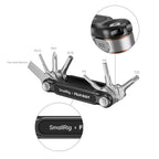 SmallRig x FILM RIOT 7-in-1-Klappschlüssel-Set mit Mehrfachwinkel-Positionierung (Schwarz) 4374