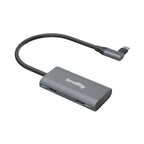 SmallRig Hub USB-C 4-en-1 PD 100W / USB-C 3.1 / USB-C 2.0 avec adaptateur audio x 2 4598