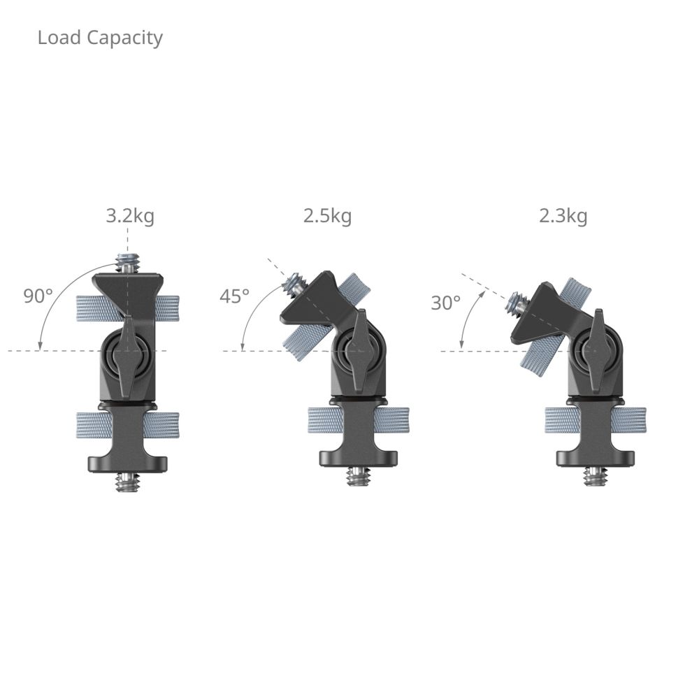 SmallRig schwenk- und neigbare Monitorhalterung mit 1/4"-20 Schrauben 4886