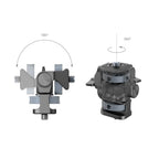SmallRig schwenk- und neigbare Monitorhalterung mit 1/4"-20 Schrauben 4886