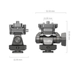 SmallRig HawkLock Support de moniteur à dégagement rapide avec monture à sabot froid H21 4888