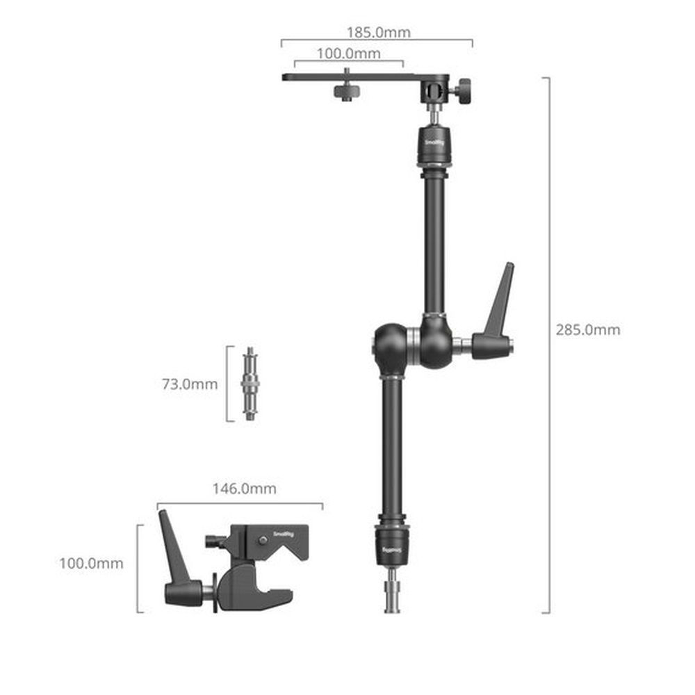 SmallRig Super Pince avec Magic Arm Kit 4862