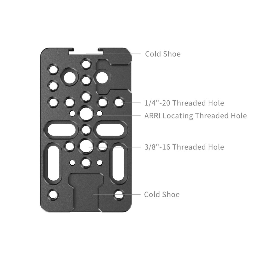 SmallRig Multifunktionale Käsemontageplatte 4887
