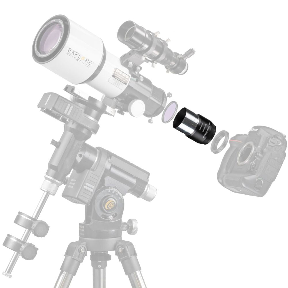 Explore Scientific Aplanisseur de champ Zero X 2"/M48 pour ED80 / ED102 / ED127 APO