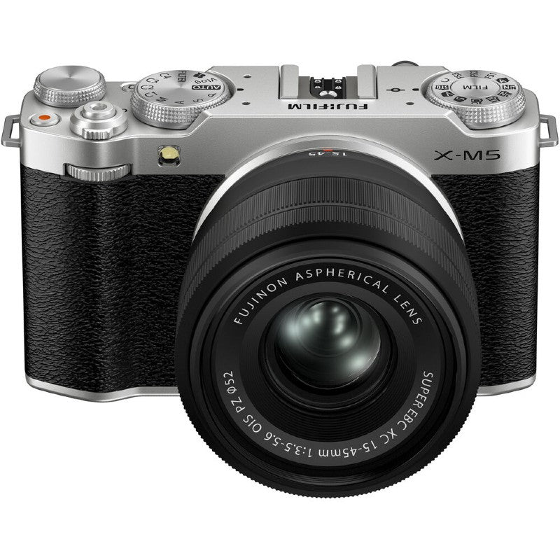 Fujifilm X-M5 Gehäuse silber + XC 15-45mm