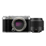 Fujifilm X-M5 body argenté + Fujifilm XC 35mm f/2.0