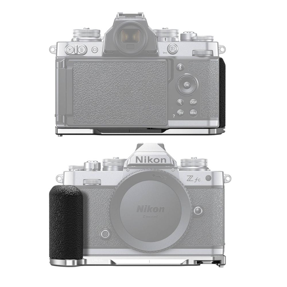 Leofoto Plaque L pour Nikon Zfc Argent