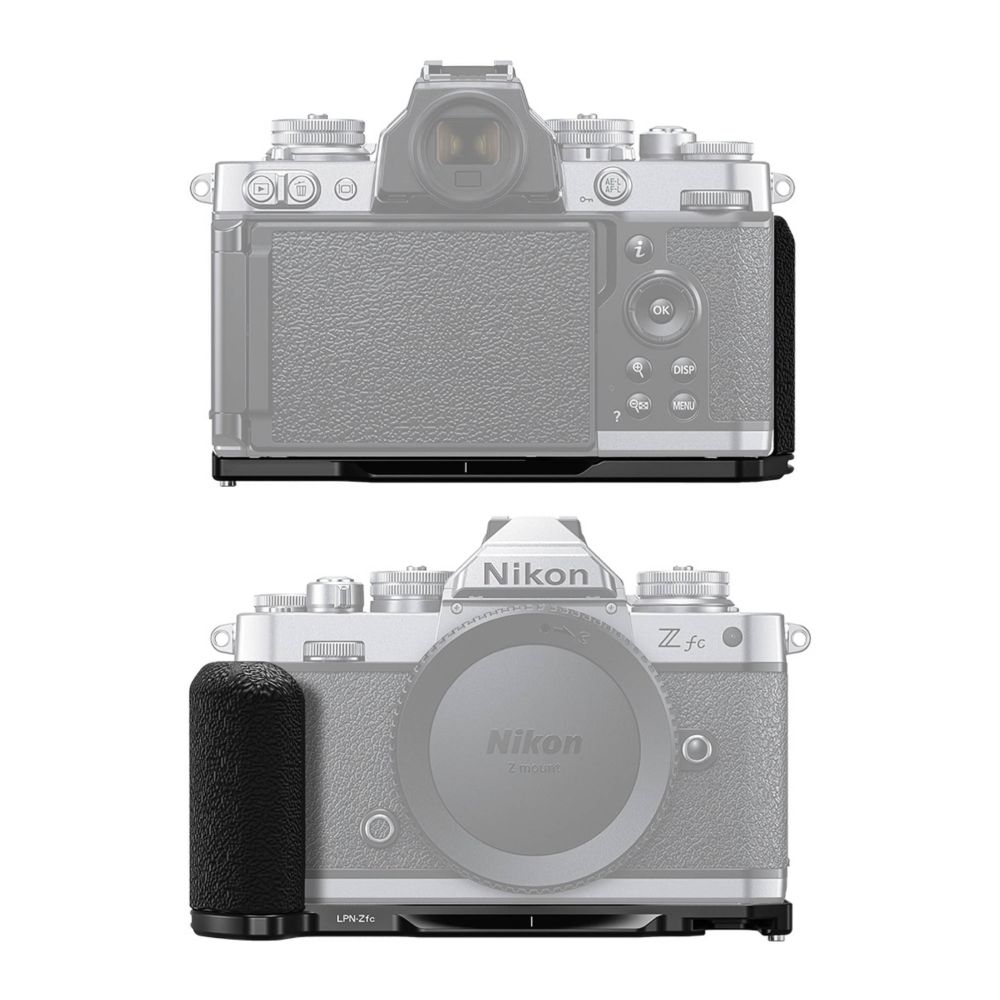 Leofoto Plaque L pour Nikon Zfc noir