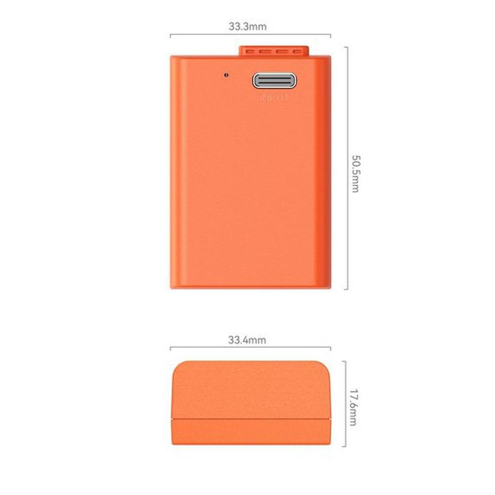 SmallRig 4967 EN-EL25 USB-C Kamera-Akku orange