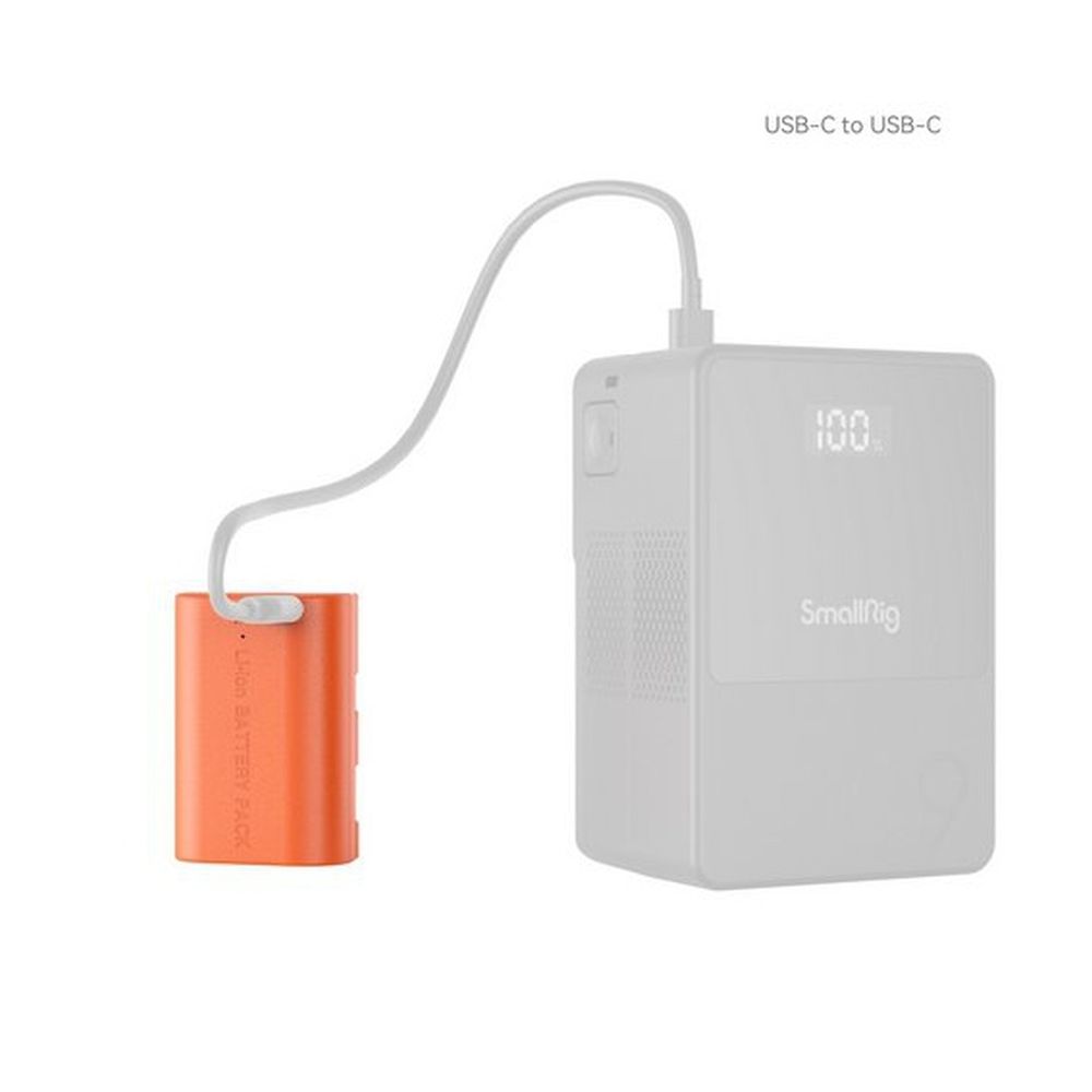 SmallRig 4968 LP-E6NH USB-C Kamera-Akku orange