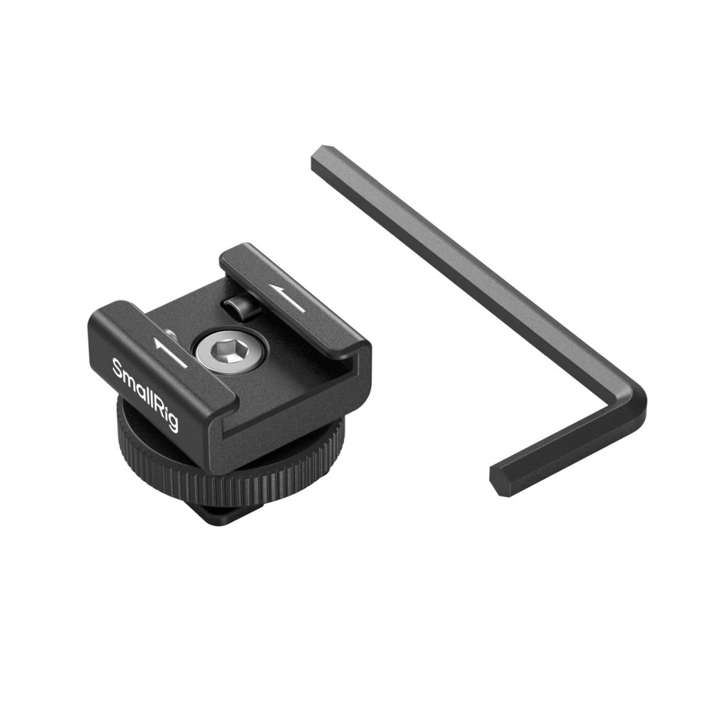SmallRig 4822 Drahtlose Mikrofonhalterung mit Cold Shoe Mount