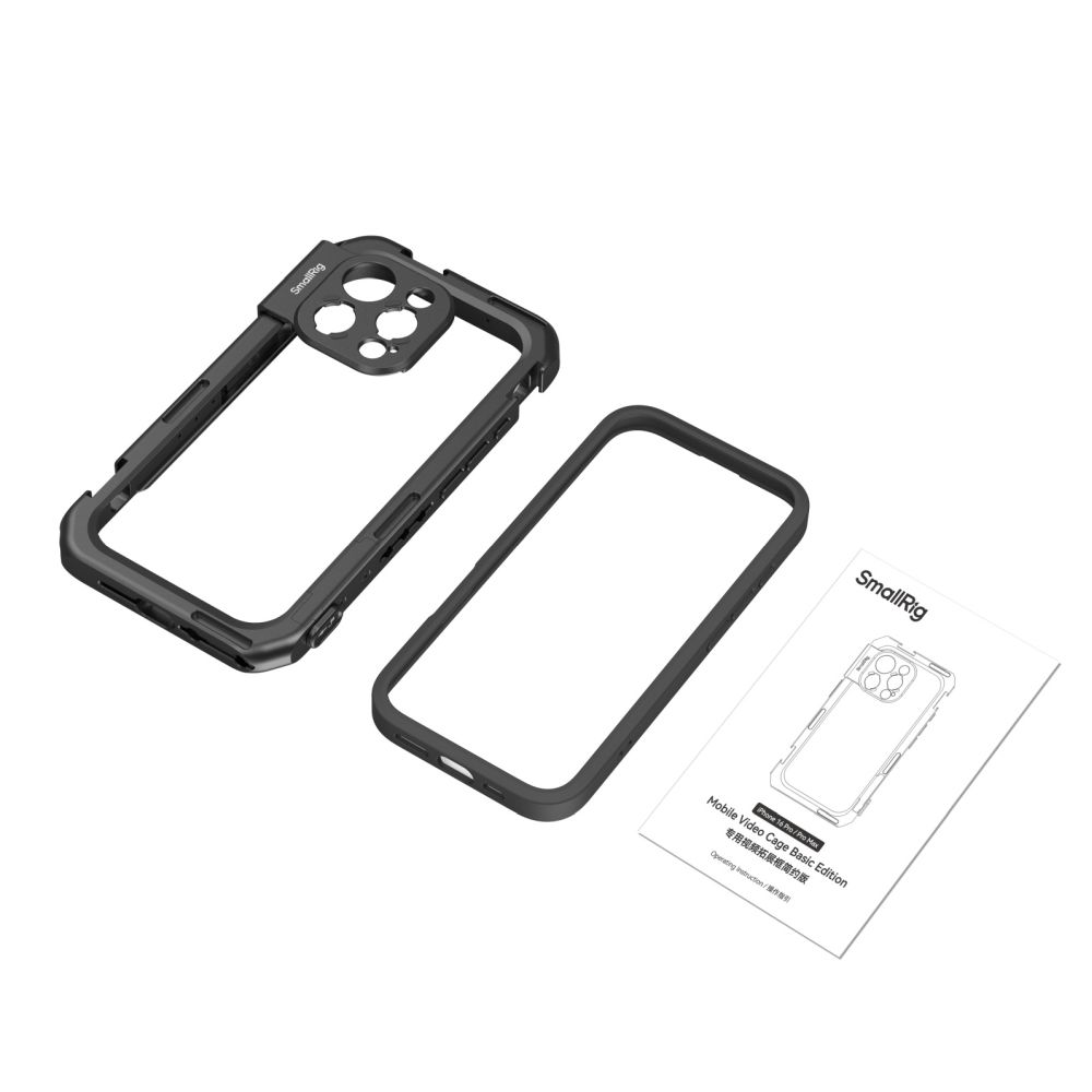 SmallRig 5006 Mobile Video Cage Basic Edition pour iPhone 16 Pro Max
