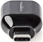 Nedis Adaptateur USB-C 3.2 Gen 1 mâle A femelle noir
