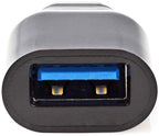 Nedis Adaptateur USB-C 3.2 Gen 1 mâle A femelle noir