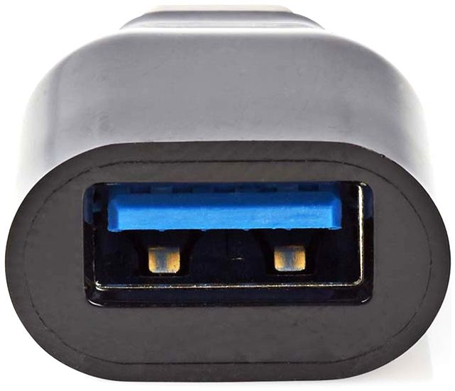 Nedis Adaptateur USB-C 3.2 Gen 1 mâle A femelle noir