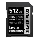 Lexar SD Argent Plus UHS-1 512 Go V30