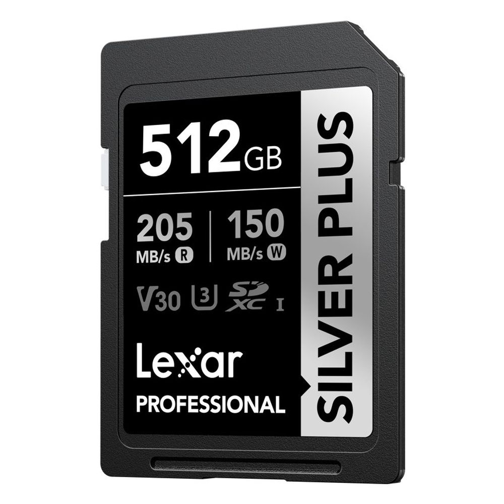 Lexar SD Argent Plus UHS-1 512 Go V30