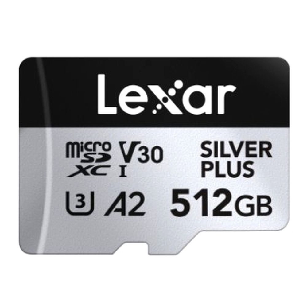Lexar MicroSDXC Argent Plus UHS-1 512 Go V30