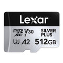 Lexar MicroSDXC Argent Plus UHS-1 512 Go V30