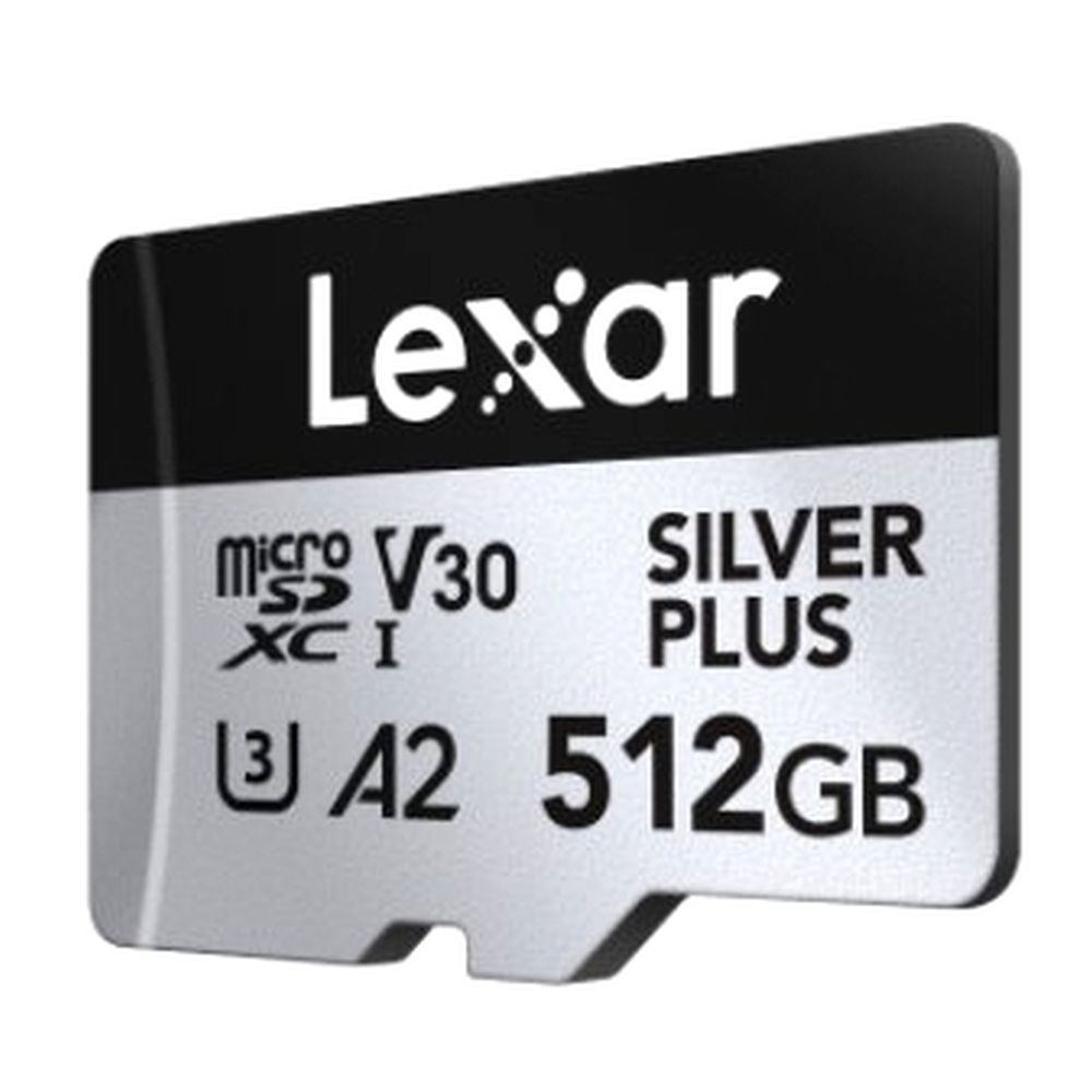 Lexar MicroSDXC Argent Plus UHS-1 512 Go V30