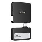 Lexar Go Portable SSD SL400 2TB inklusive Hub schwarz