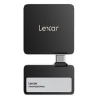 Lexar Go Portable SSD SL400 2TB inklusive Hub schwarz