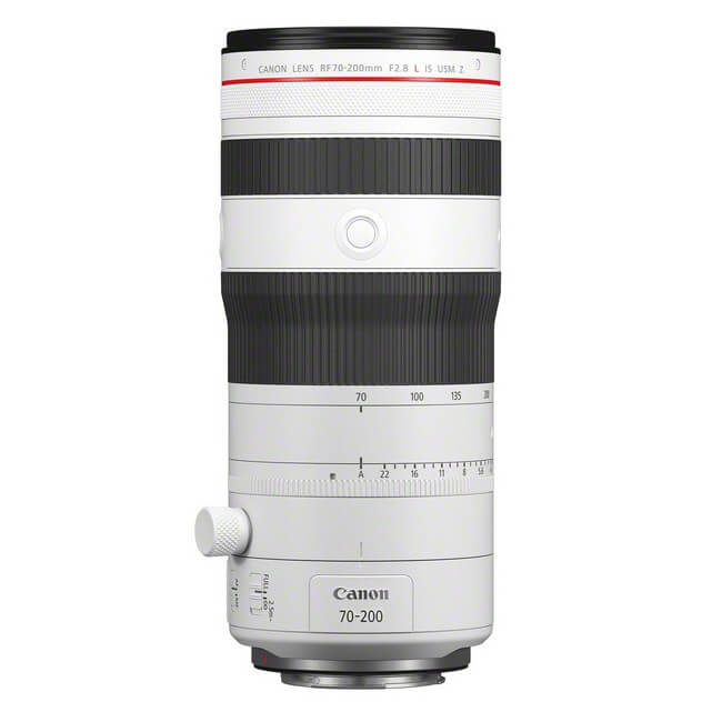 Canon RF 70-200mm f/2.8L IS USM Z, blanc